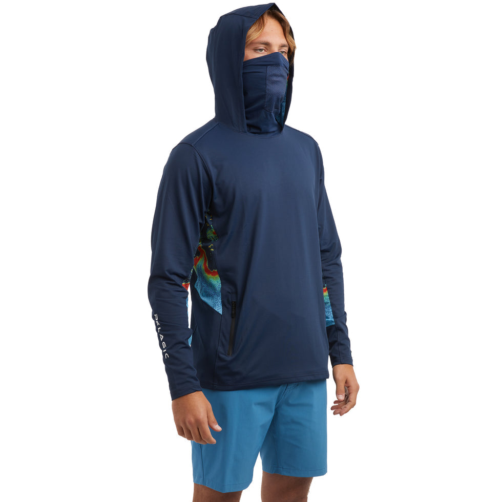 Pelagic Gear - Exo-Tech Hooded Fishing Shirt - Navy