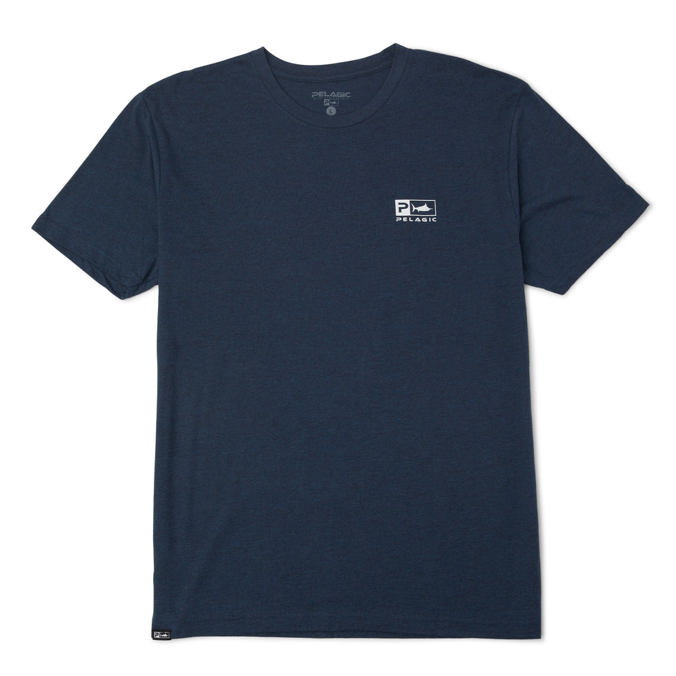 Pelagic Goione Sailfish T-Shirt - Navy