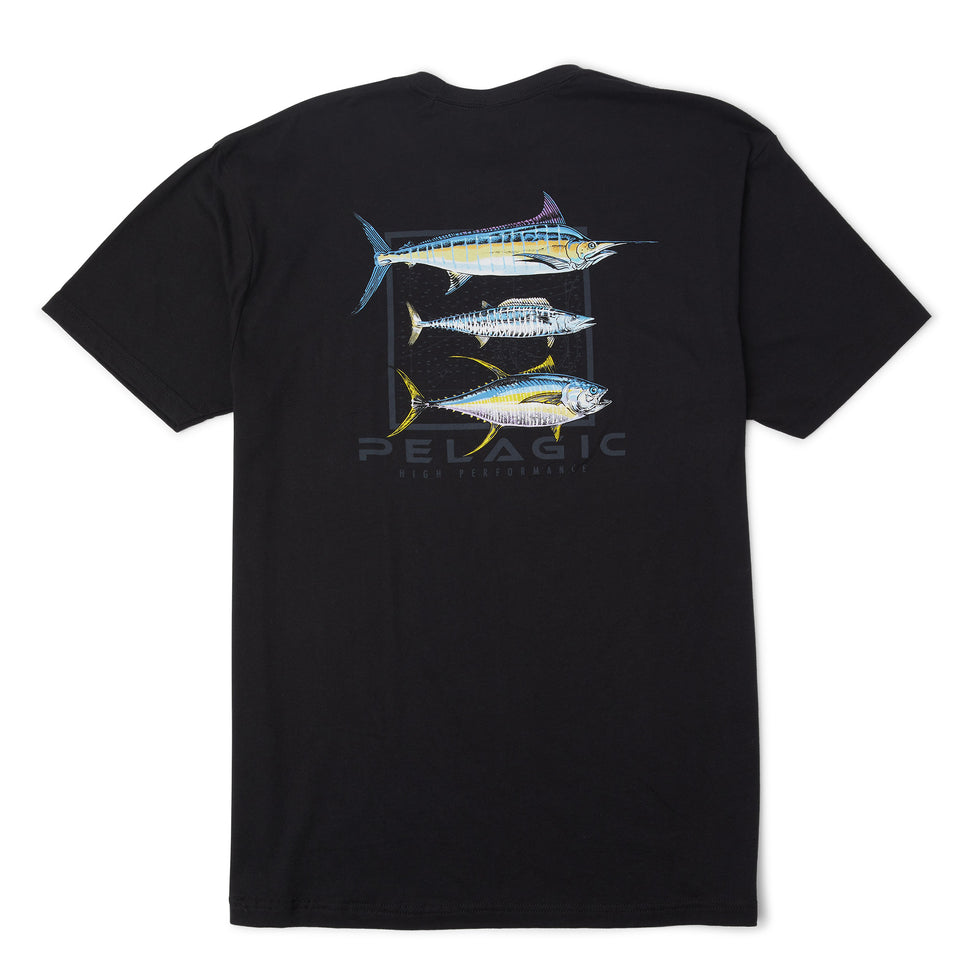 Pelagic Game Day T-Shirt - Black