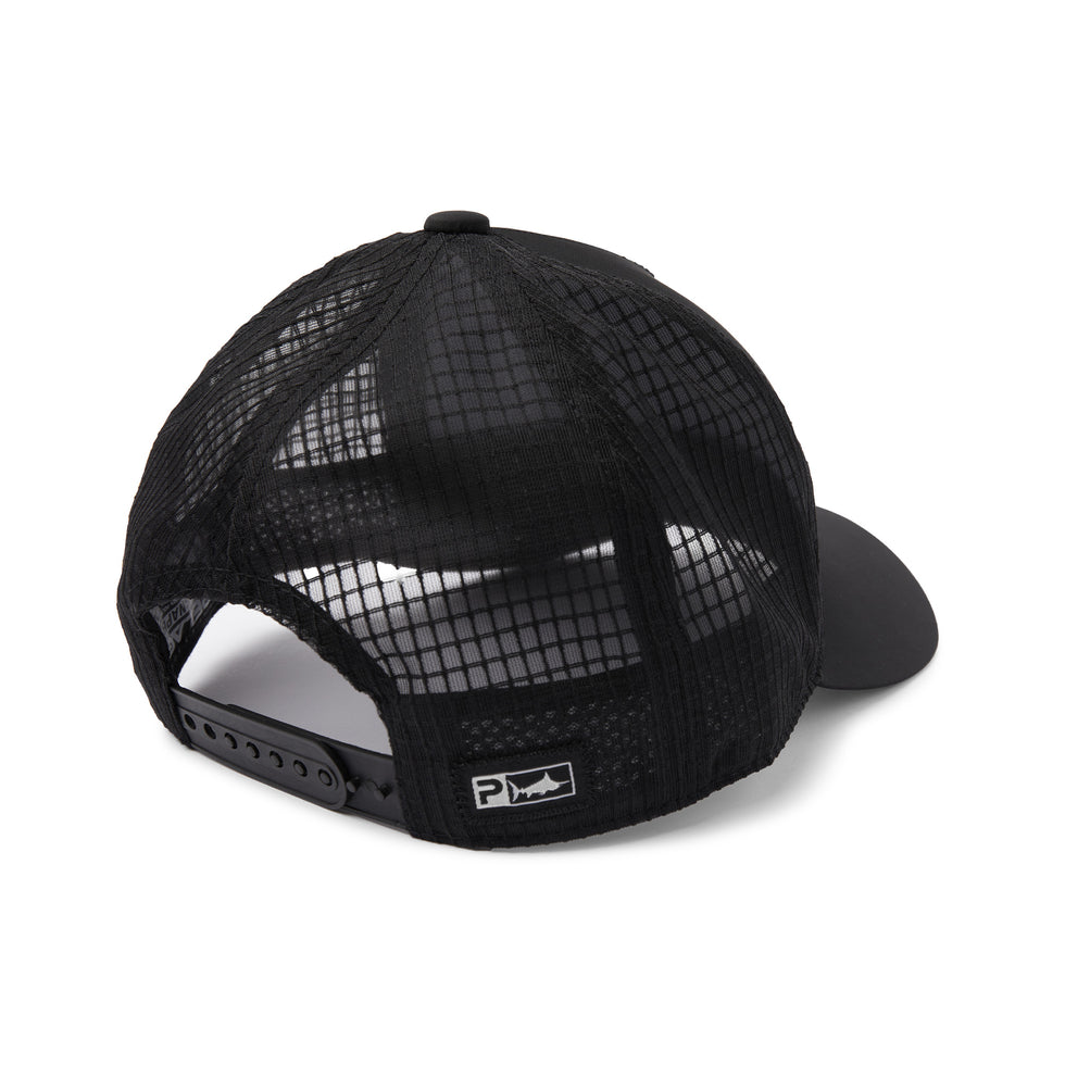Pelagic Gear - Echo Tails Up Performance Trucker - Black