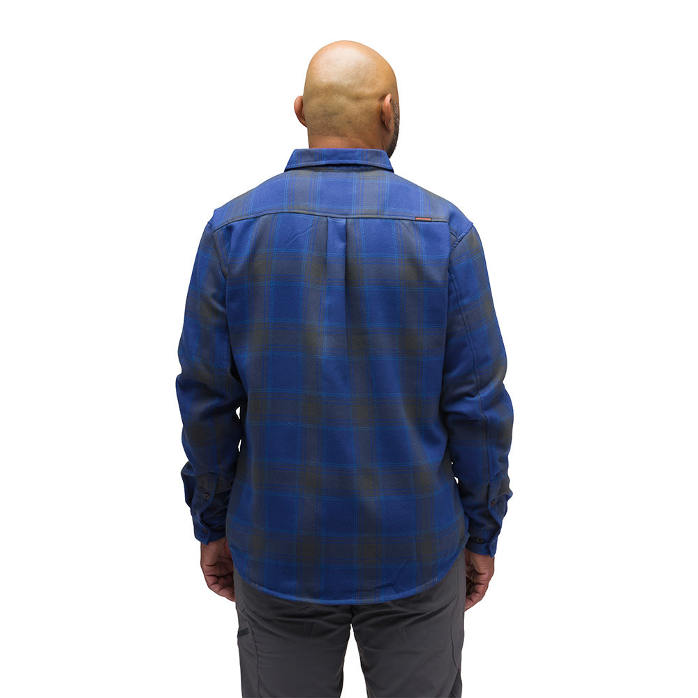 Gundens Kodiak Insulated Flannel Shirt - Ombre Sodalite