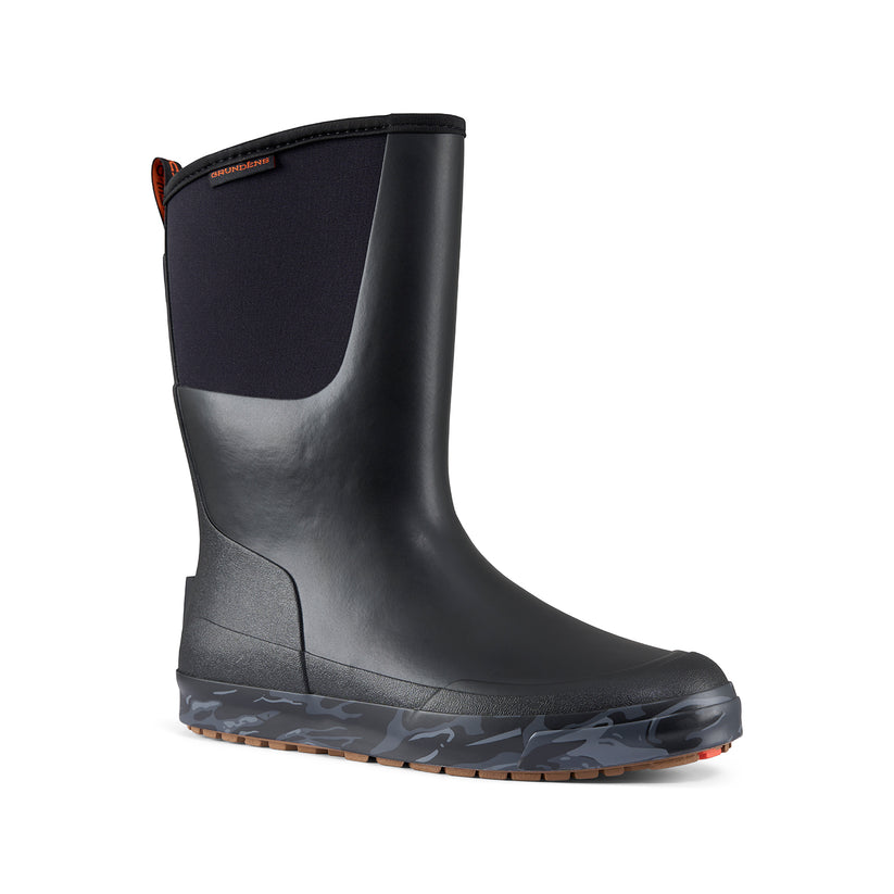 Grundens Deck Fishing Boots 12" BlackBeard