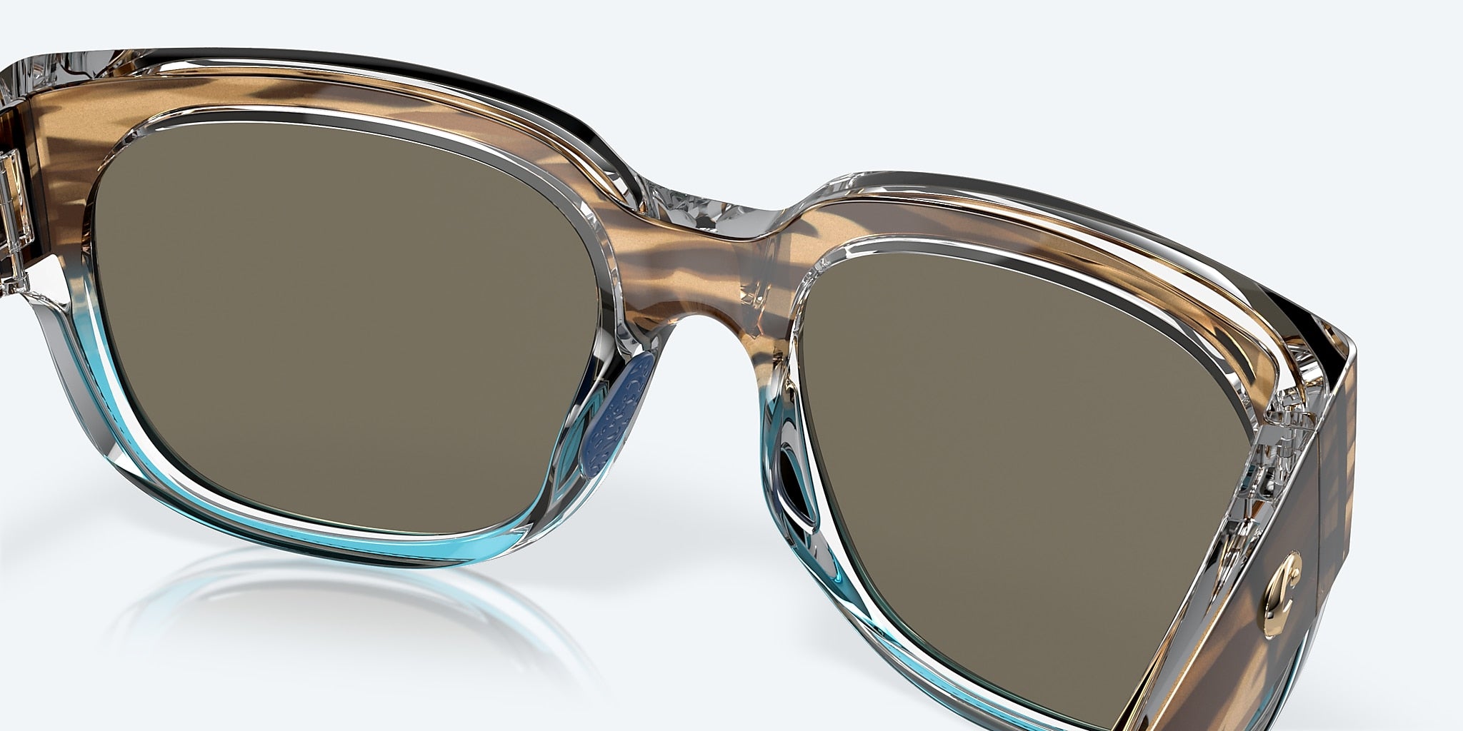 Costa Waterwoman - Shiny Wahoo Frame - Blue Mirror Polarized Glass