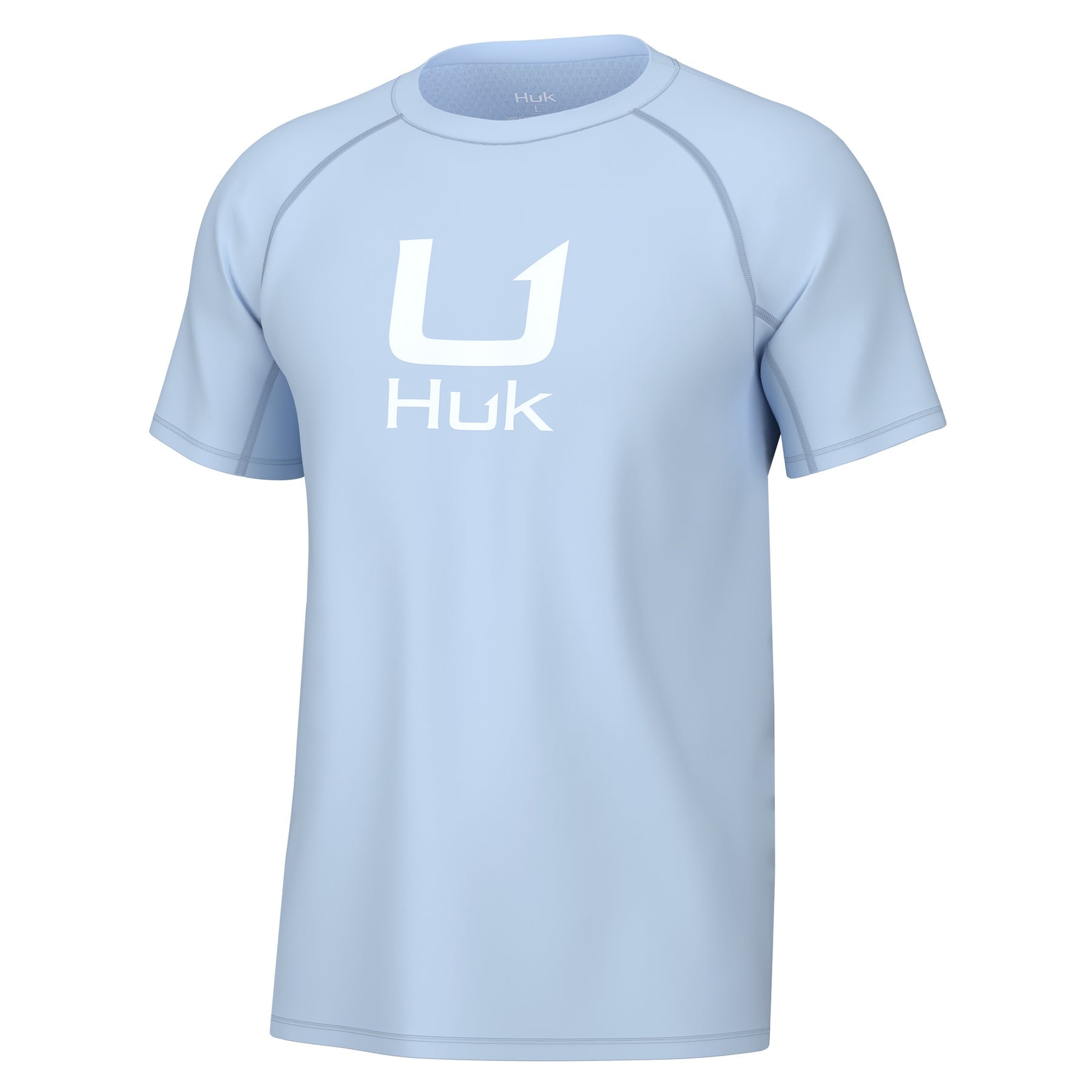 HUK Icon Short Sleeve Performance Shirt - Ice Water