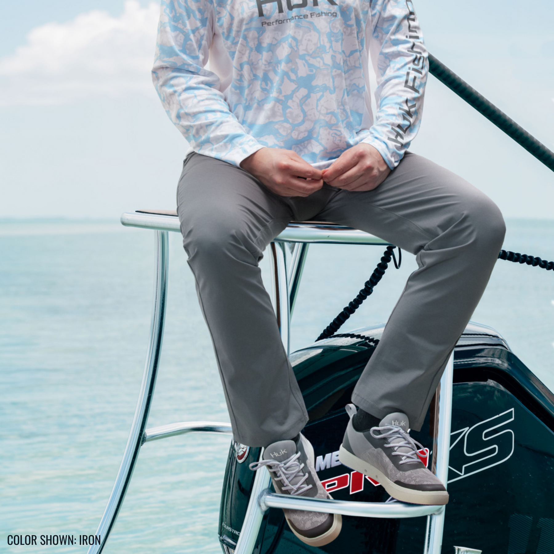 HUK Next Level Pant - Iron