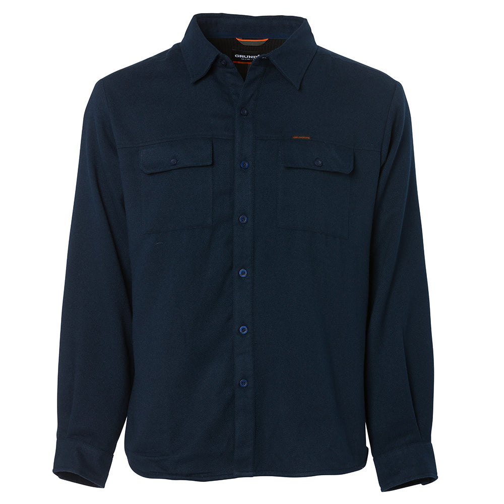 Gundens Kodiak Insulated Flannel Shirt - Midnight