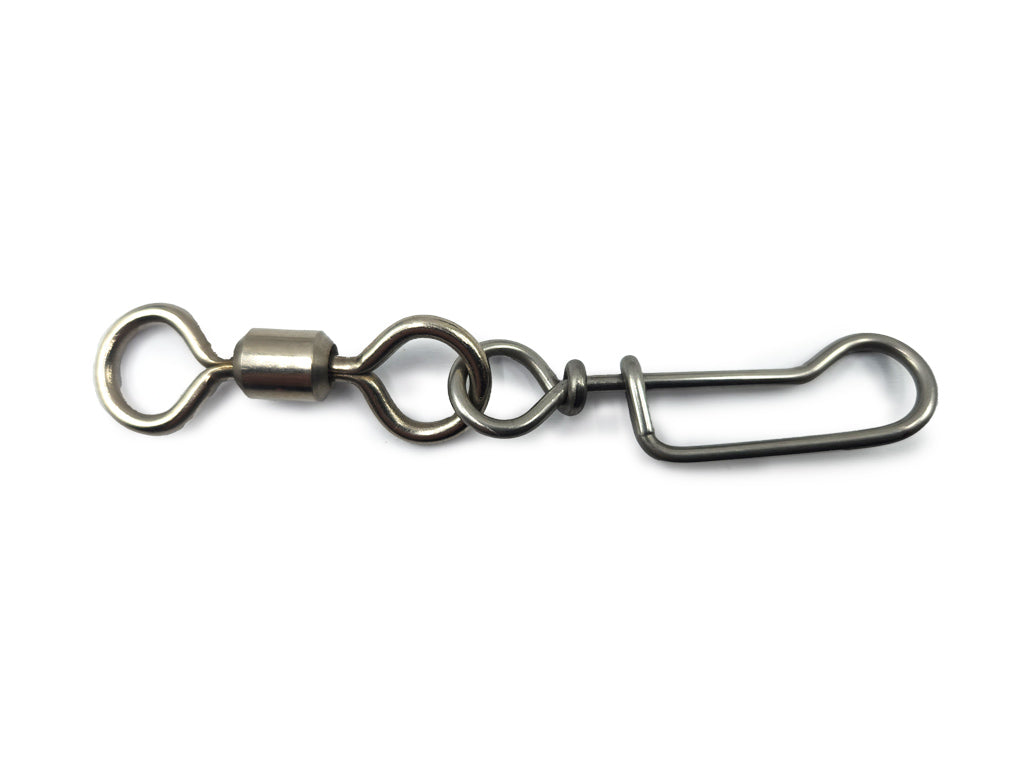 Stainless Snap Buckle with 9/0 swivel - each