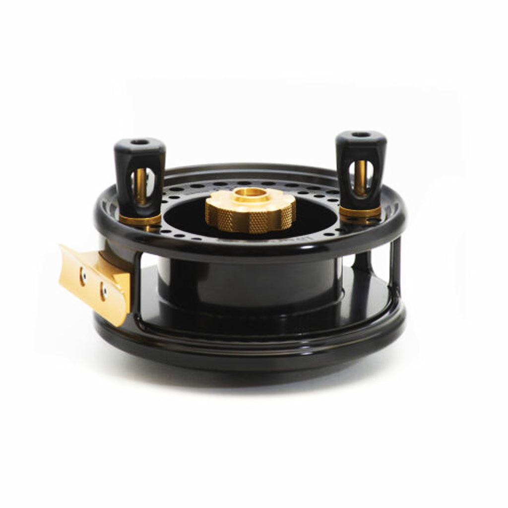 Black/Gold Islander TR-3 Two Tone Mooching Reel