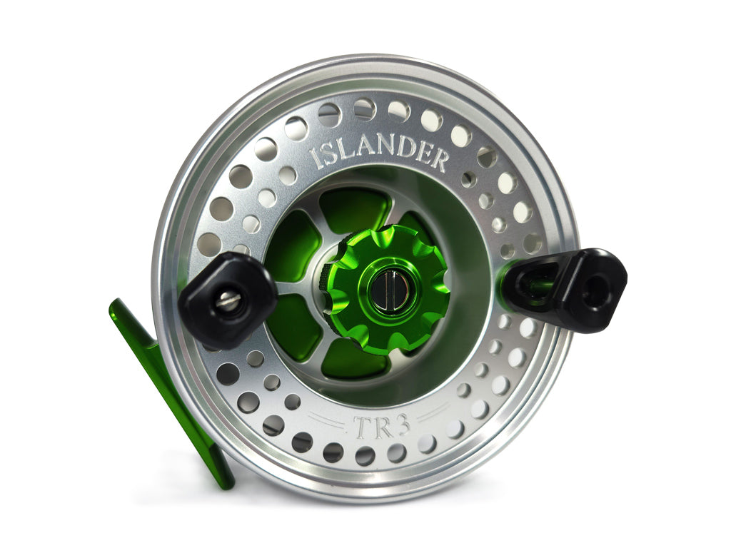PNT Custom Islander TR3 Trolling Reel Clear Green