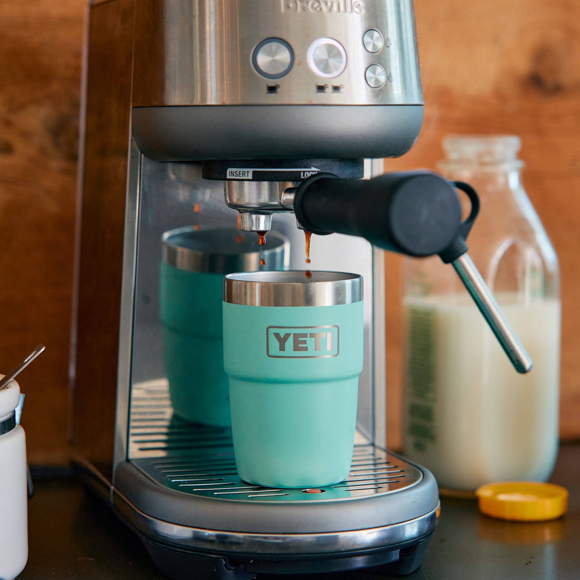 Yeti Rambler 8oz/236ml Espresso Stackable Cup with Magslider Lid