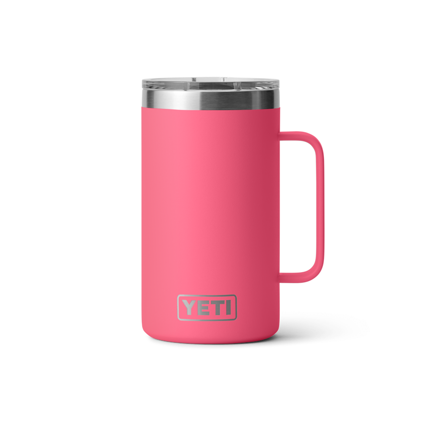 Yeti Rambler 24oz/414ml Mug with Magslider Lid - Tropical Pink - Seasonal