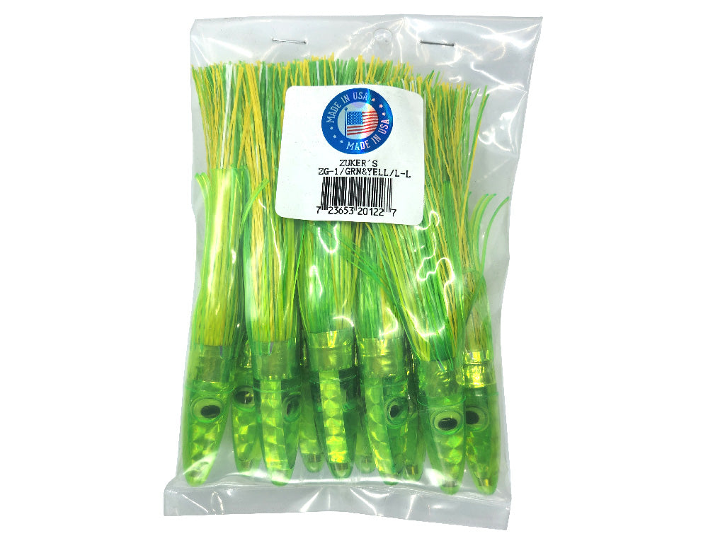 Zukers Grass Series Tuna Lures 10/PKG