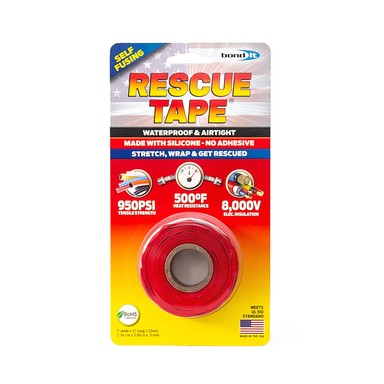 Rescue Tape - Self-Fusing Silicone Tape 1" x 12'