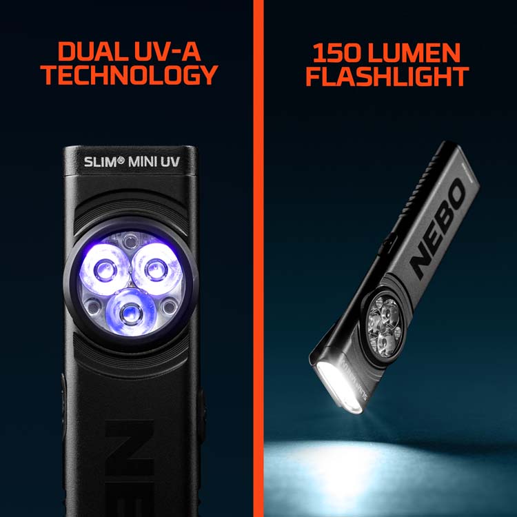 Nebo Sliim Mini UV Pocket Light