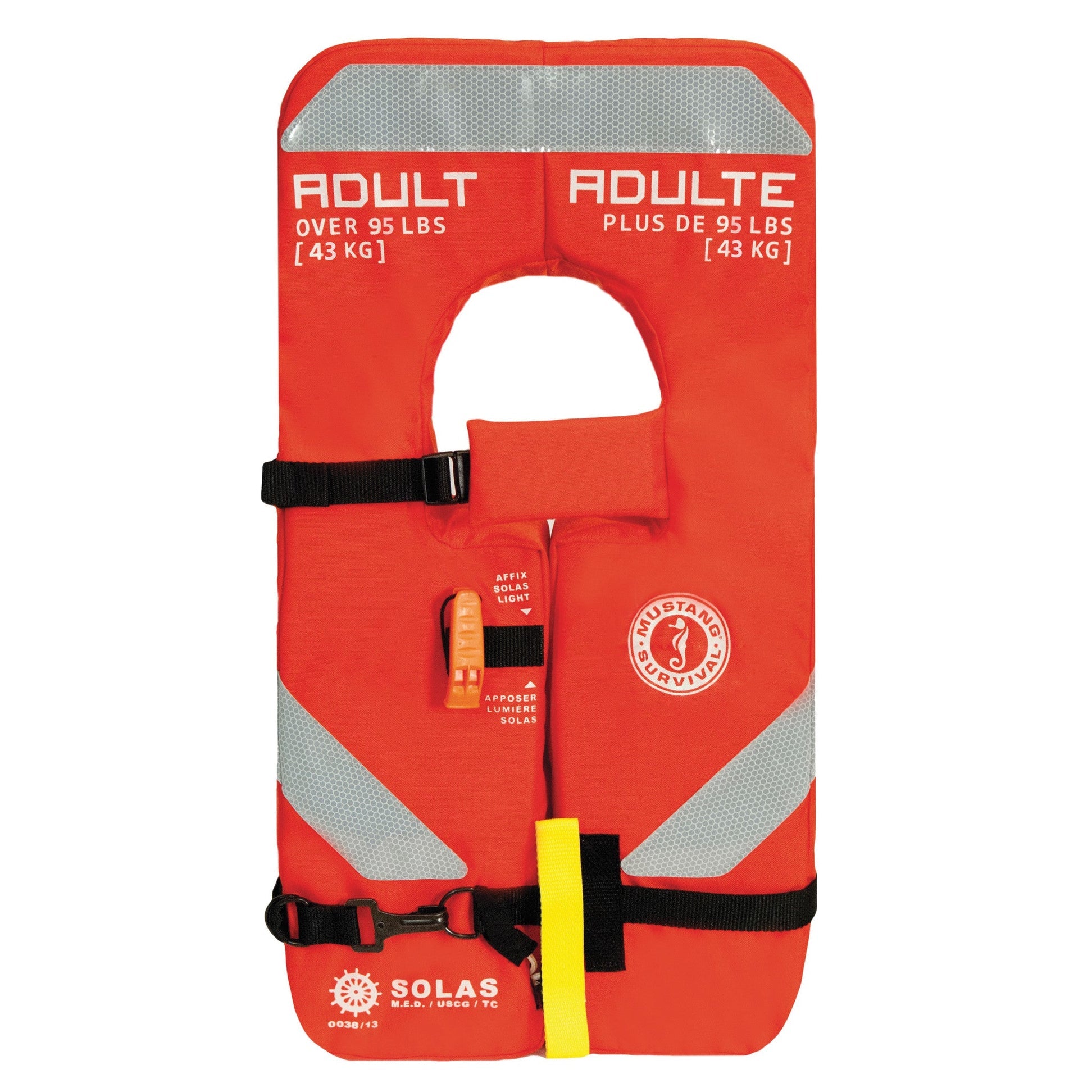Mustang MV8040 Solas Type 1 Adult Life Jacket
