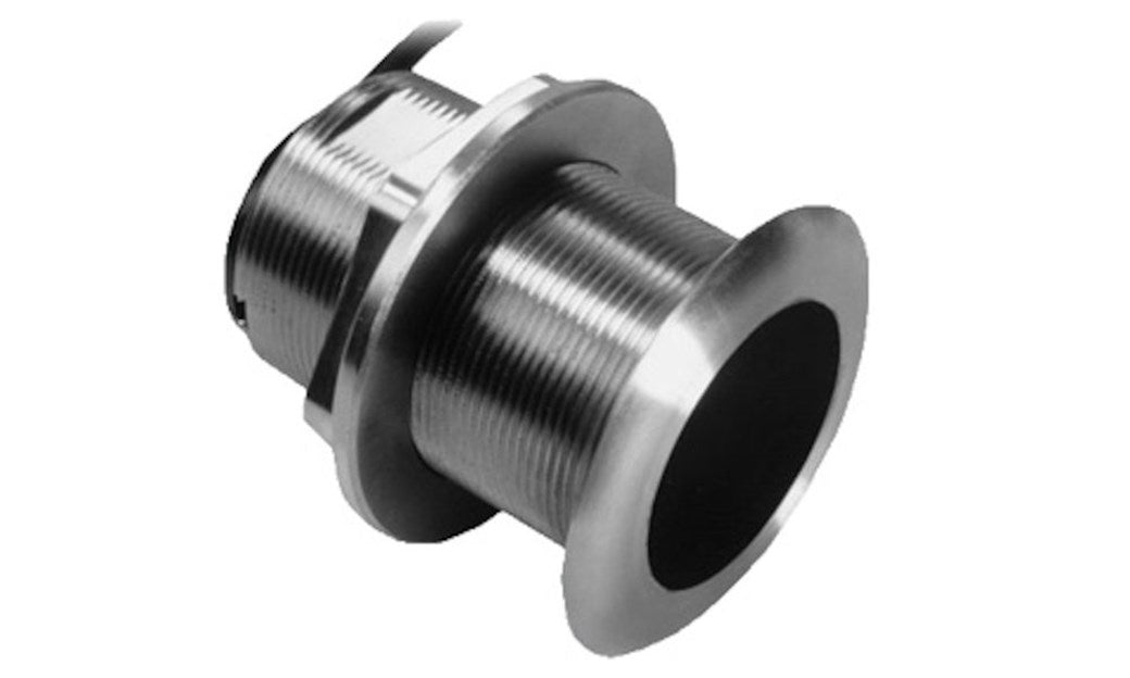 LOWRANCE SS60 STAINLESS THRU-HULL 0 DEG TILTED ELEMENT 50/200 TRANSDUCER