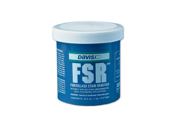 DAVIS FSR Fiberglass Stain Remover (16oz or 2L)