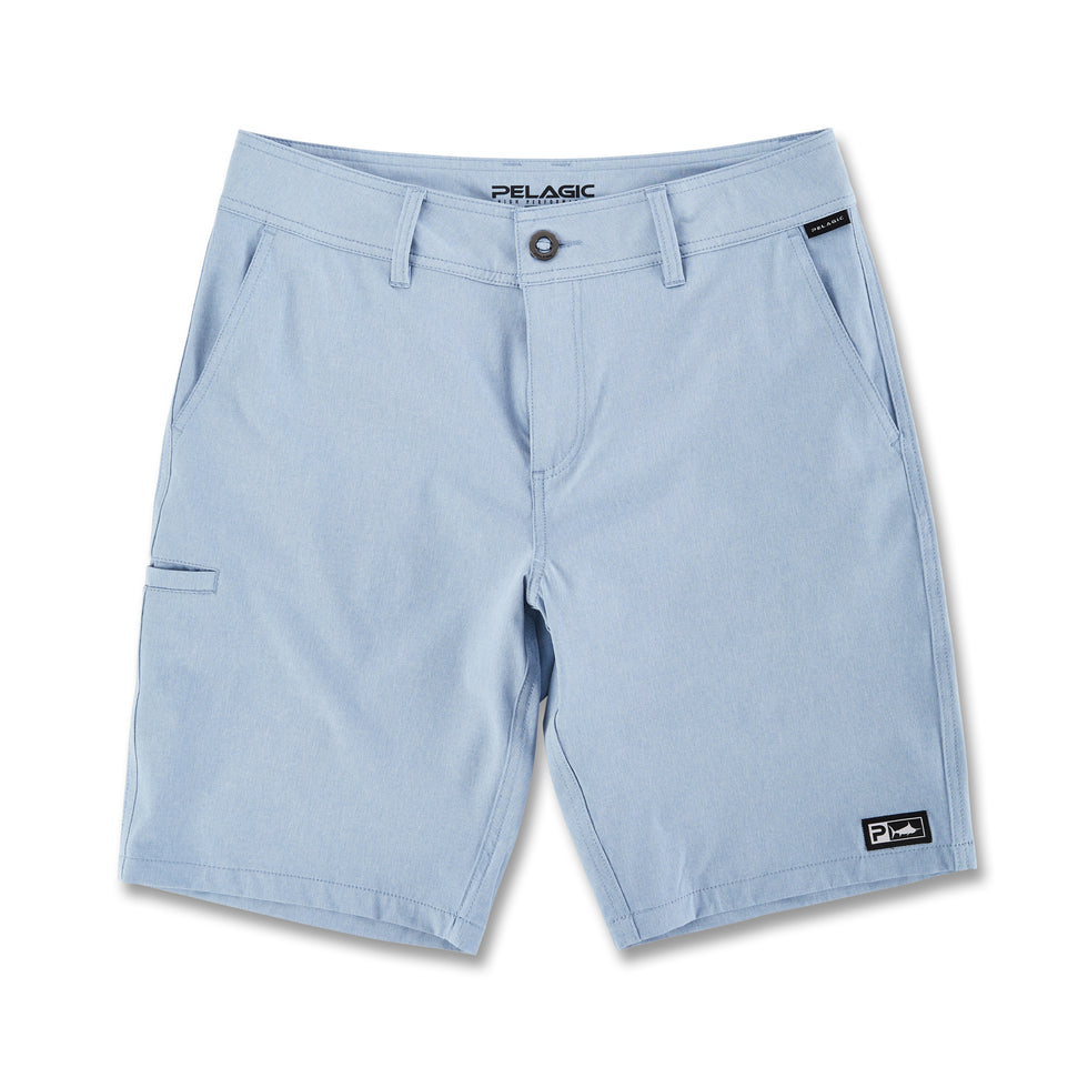 Pelagic Deep Sea Hybrid Shorts Slate