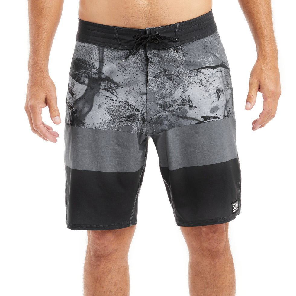 Pelagic Strike Boardshorts Black