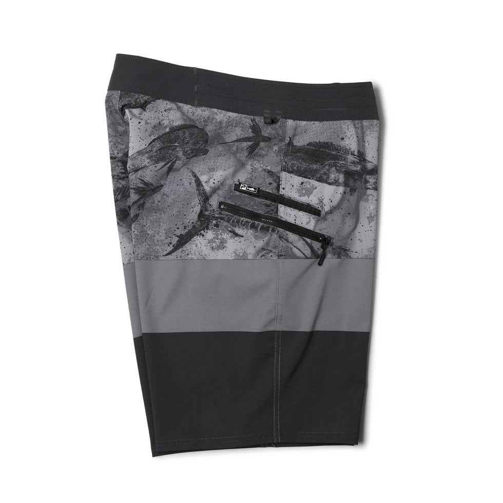Pelagic Strike Boardshorts Black