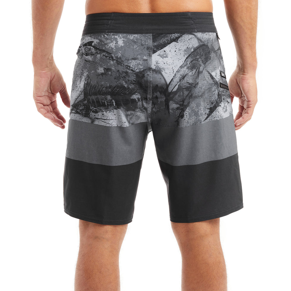 Pelagic Strike Boardshorts Black