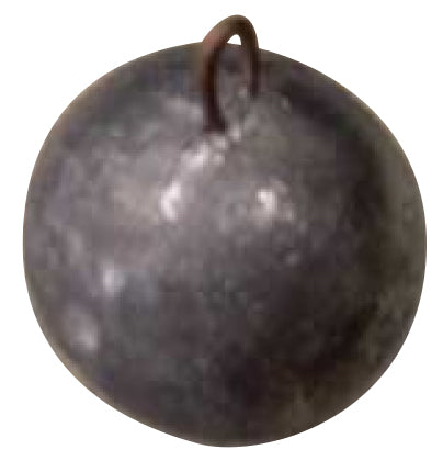 Lead Cannonball Weight for deep water trolling.