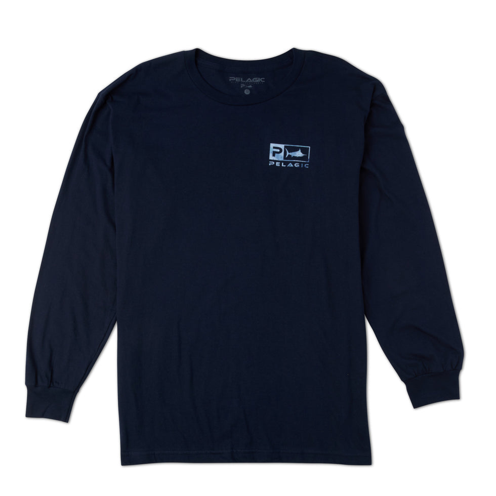 Pelagic Icon Camo LS T-Shirt