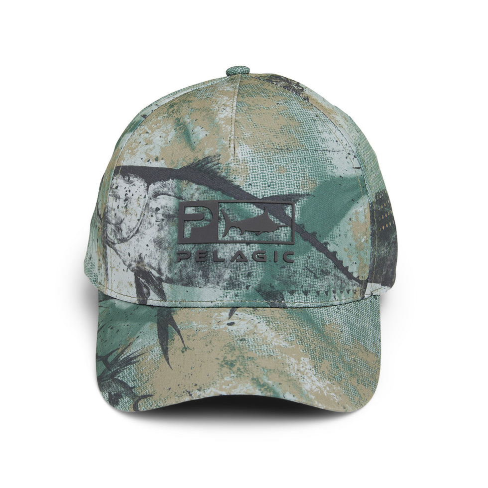 Pelagic Terminal Gyotaku Performance Trucker Hat
