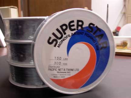 North Pacific Superstar 30 lbs and 40 lbs test Sports Monoline x 270yd Bobbin