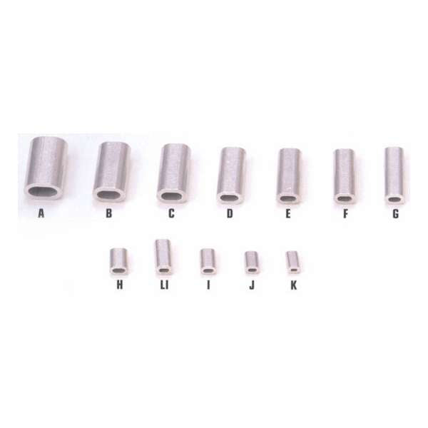 Jinkai Aluminum Sleeves 500pcs/pack