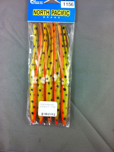 North Pacific Mack Squid 6.7" -1156