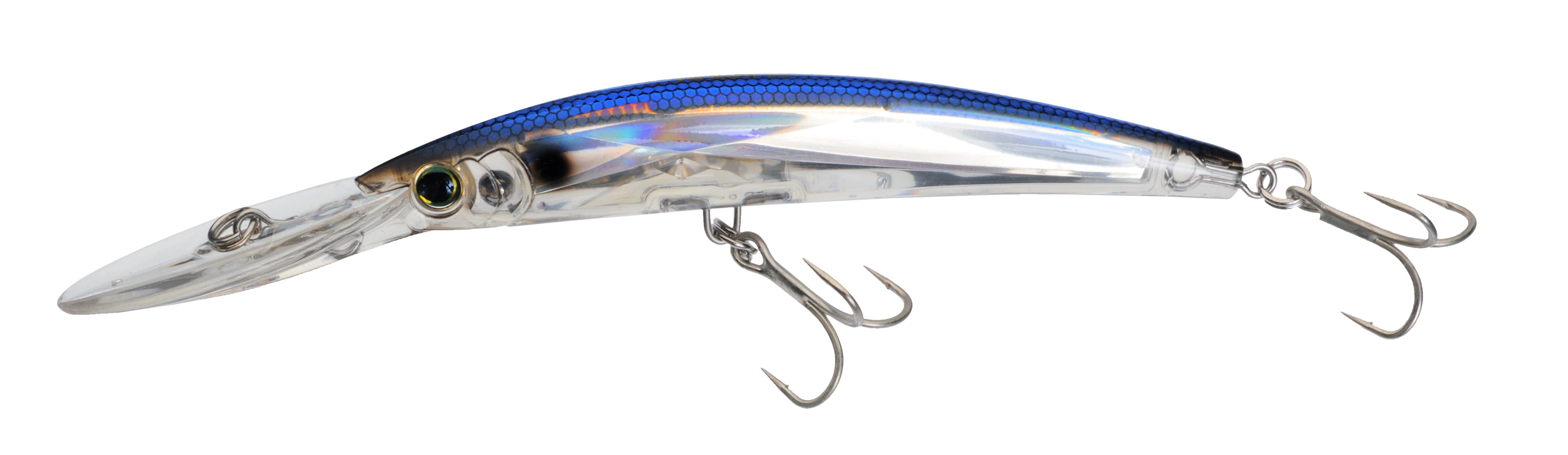 YOZURI CRYSTAL MINNOW 3D DEEP DVR 6" SBL