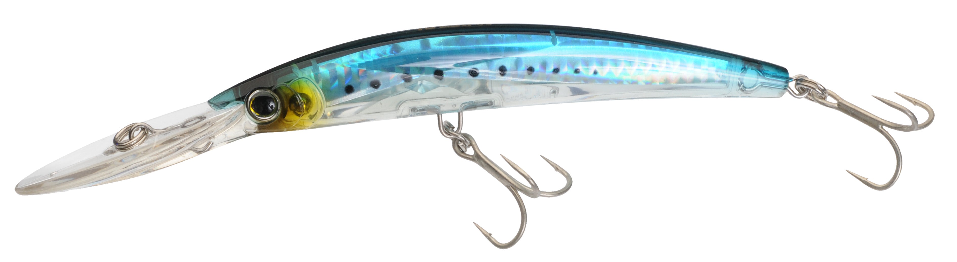 YOZURI CRYSTAL MINNOW 3D DEEP DVR 6" SBL