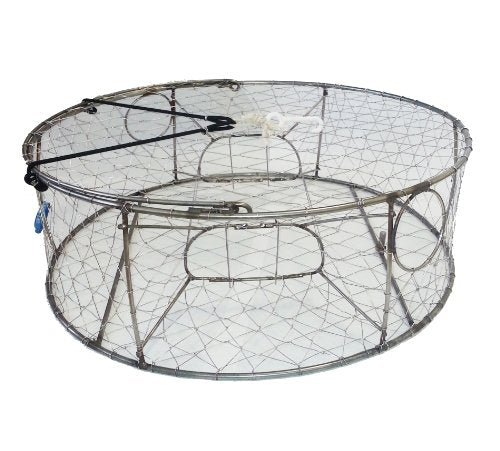 Sealtek 30" Stainless Steel Crab Trap with zinc