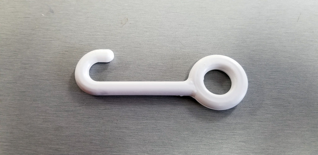 Large Crab Trap Closure Hooks White
