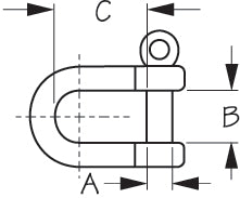 Seadog D-Shackles