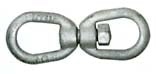 Galvanized Eye & Eye Boat Swivels