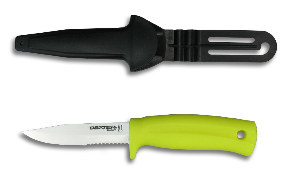 DEXTER P10885 NET KNIFE W/SHEATH 4"