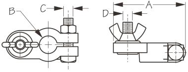 SEADOG 415210-1 BATTERY TERM WING NUT