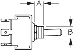 SEADOG 420121-1 Light Tip Toggle Switch