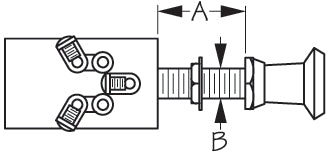 SEADOG 420410-1 THREE POSITION ONE CIRCUIT PUSH-PULL SWITCH