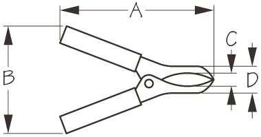 SEADOG 426460-1 BATTERY CLIPS