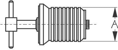 SEADOG 520080-1 BRASS T-HANDLE DRAIN PLUG