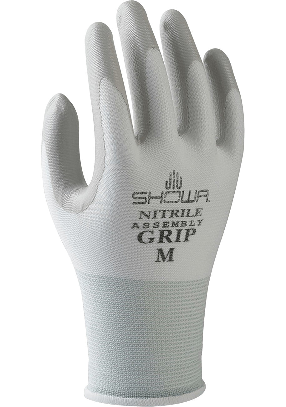 Showa 370 Lightweight Assembly Glove Nitrile Coated