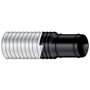 Black Plastic Bilge Hose