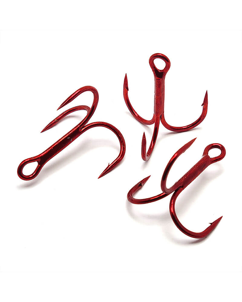 Gamakatsu Round Bend Treble Hooks 2X Strong