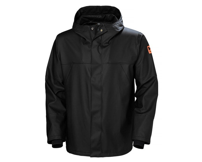 Helly Hansen Storm Rain Jacket 299 Dark Orange/Black