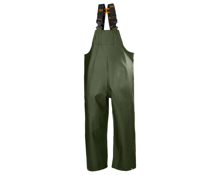 Helly Hansen Gale Rain Bib Pants 70582 Green
