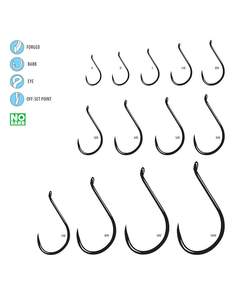 Gamakatsu Barbless Octopus Hooks ( 25 pack )