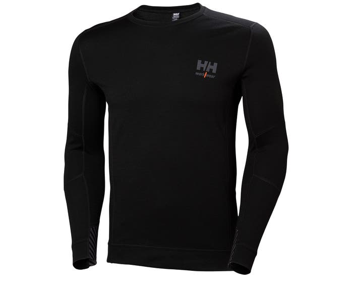 Helly Hansen Lifa Merino Crewneck 75106 Black